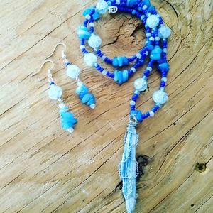 Kyanite & Blue Quartzite Set